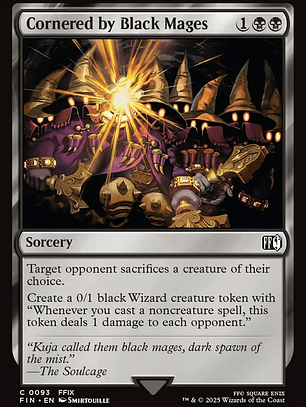 Cornered by Black Mages (Final Fantasy)