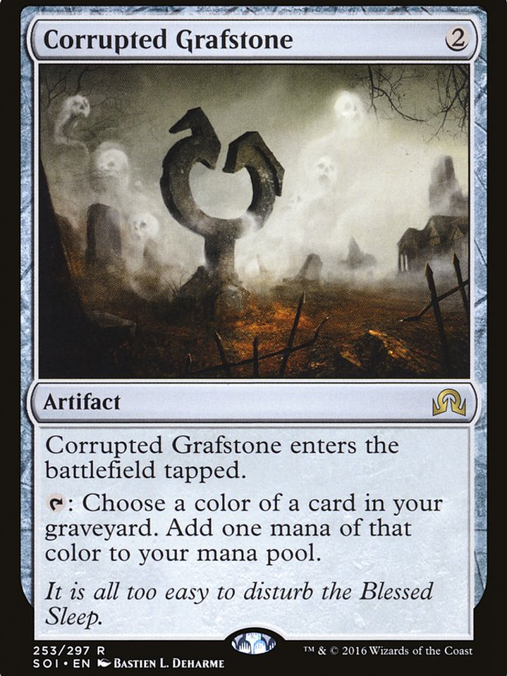 Corrupted Grafstone (Shadows over Innistrad) 1