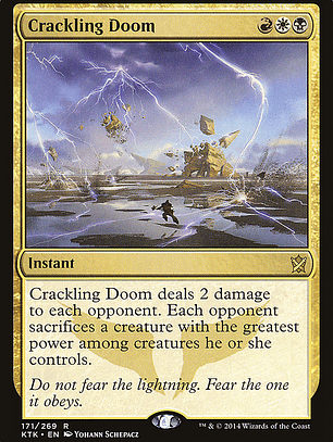Crackling Doom (Khans of Tarkir)