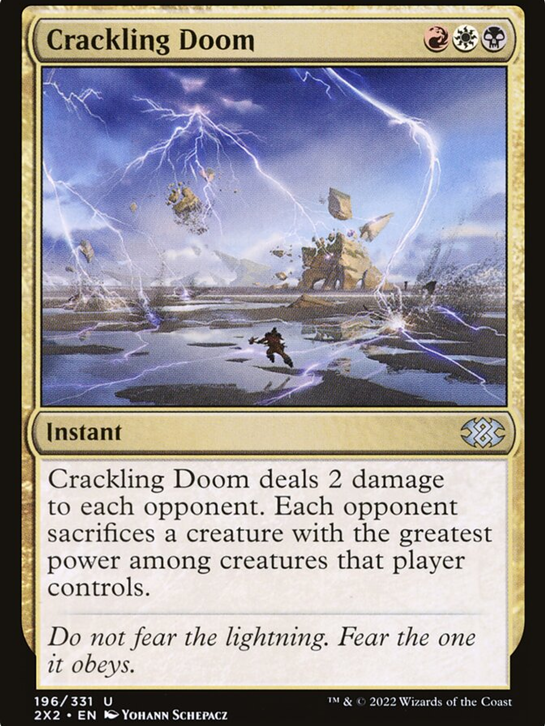 Crackling Doom (Double Masters 2022) 1