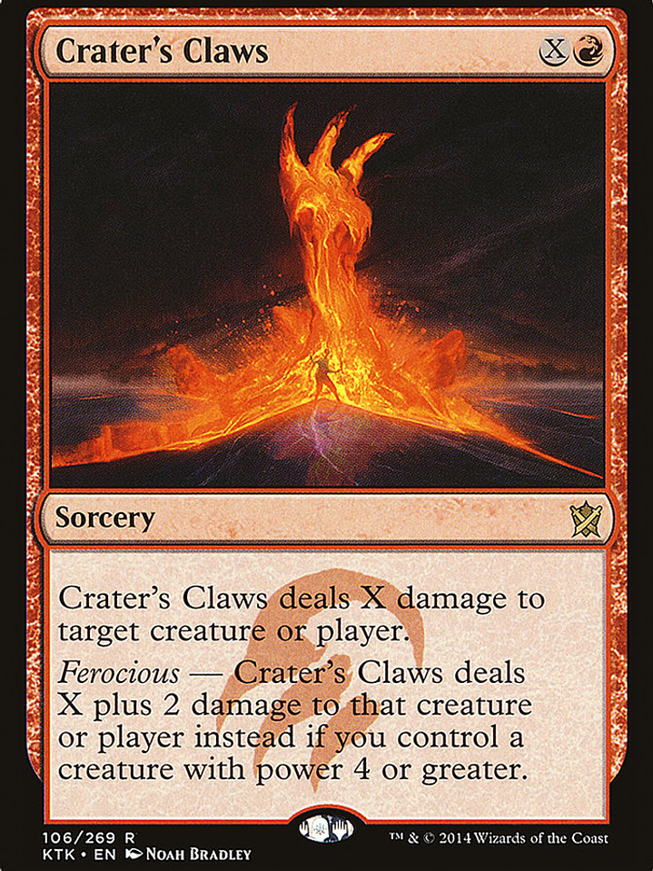 Crater's Claws (Khans of Tarkir) 1