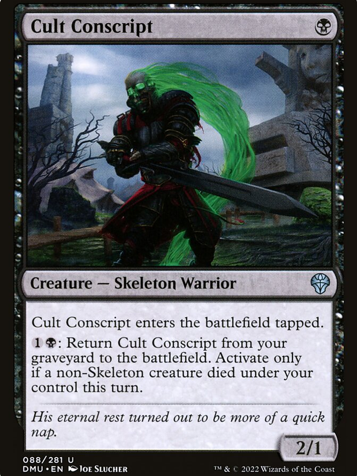 Cult Conscript (Dominaria United) 1