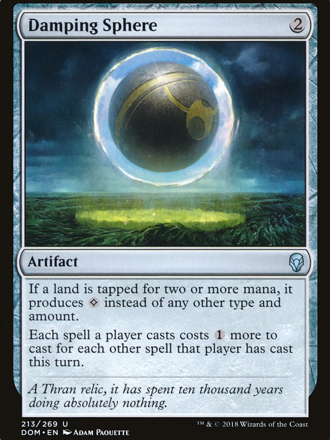Damping Sphere (Dominaria) 1