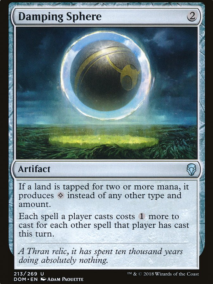 Damping Sphere (Dominaria) 1
