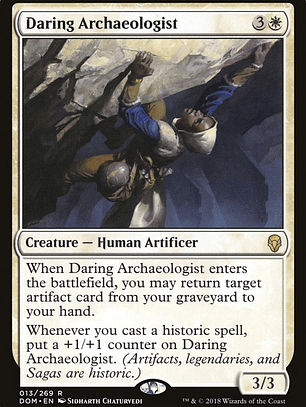 Daring Archaeologist (Dominaria)
