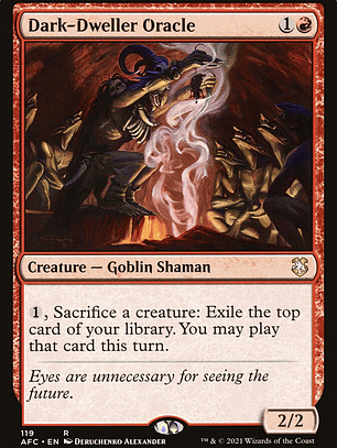 Dark-Dweller Oracle (Forgotten Realms Commander)