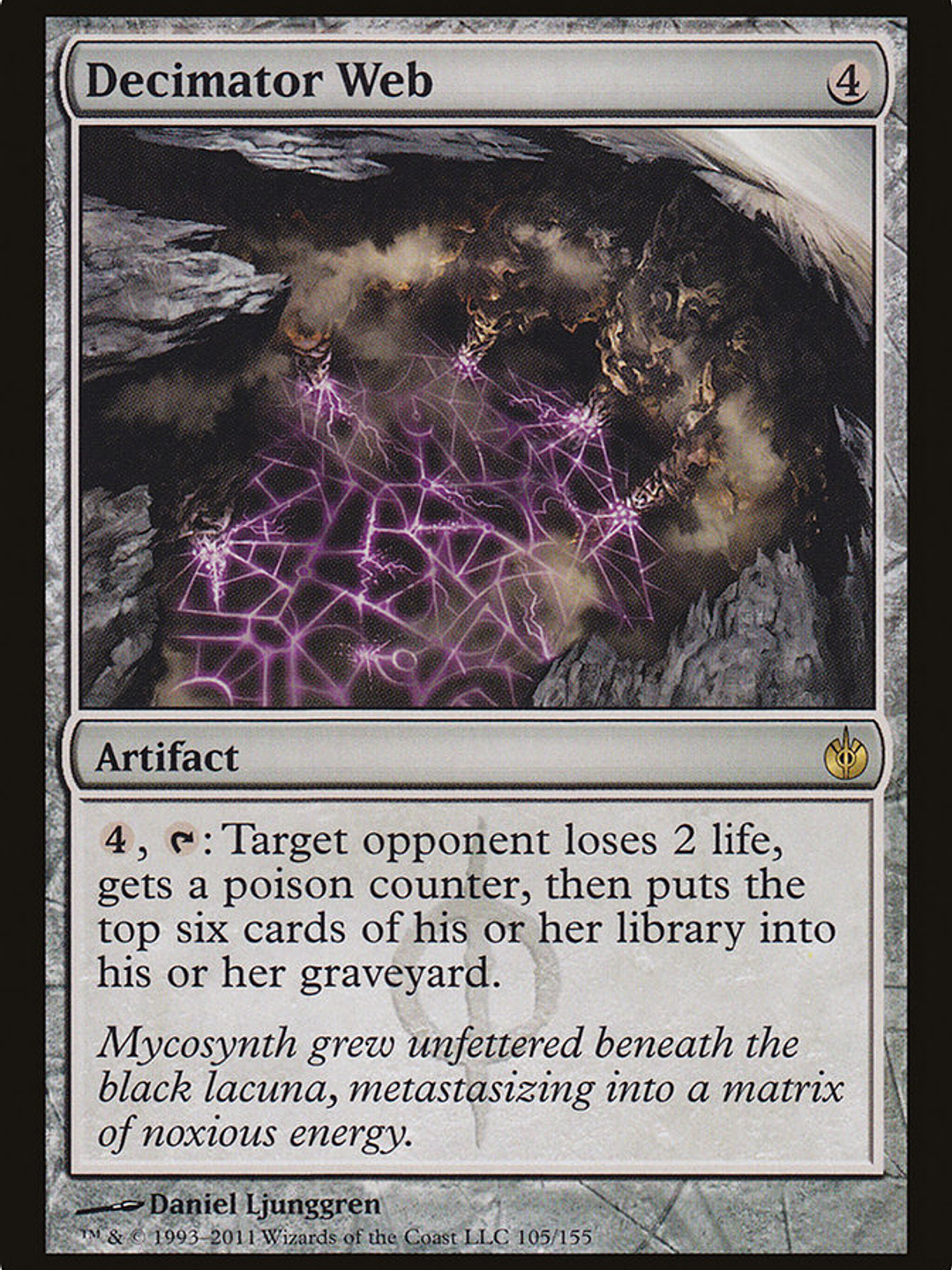 Decimator Web (Mirrodin Besieged) 1