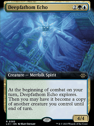Deepfathom Echo (The Lost Caverns of Ixalan)