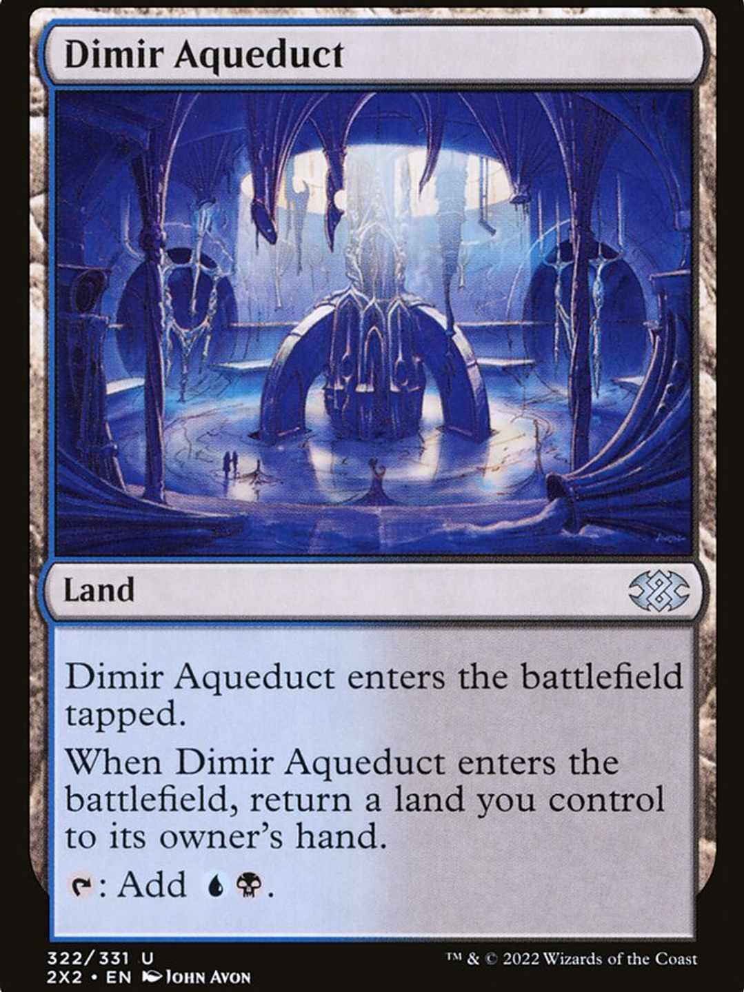 Dimir Aqueduct (Double Masters 2022) 1