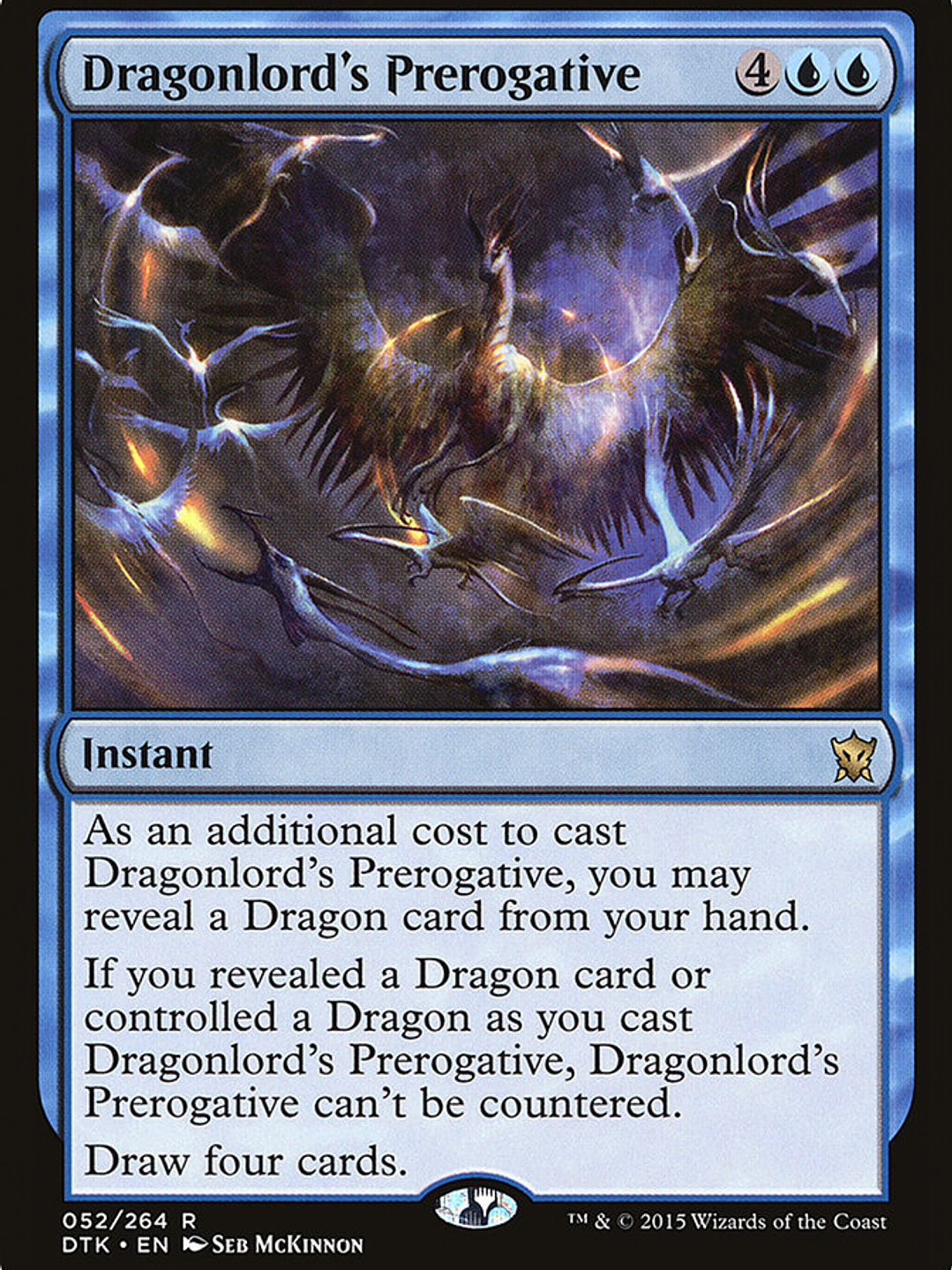 Dragonlord's Prerogative (Dragons of Tarkir) 1