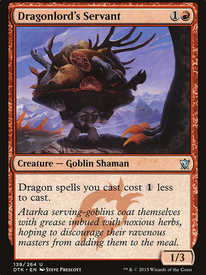 Dragonlord's Servant (Dragons of Tarkir) 1