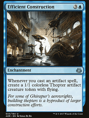 Efficient Construction (Aether Revolt)