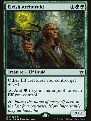 Elvish Archdruid (Commander Anthology)