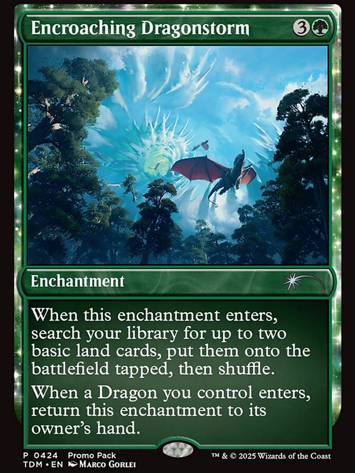 Encroaching Dragonstorm (Tarkir: Dragonstorm) 1