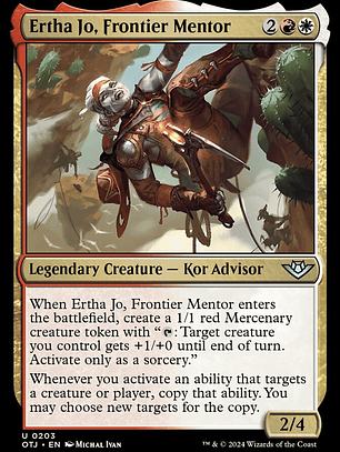 Ertha Jo, Frontier Mentor (Outlaws of Thunder Junction)