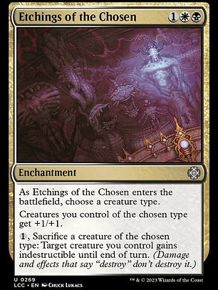 Etchings of the Chosen (The Lost Caverns of Ixalan Commander)