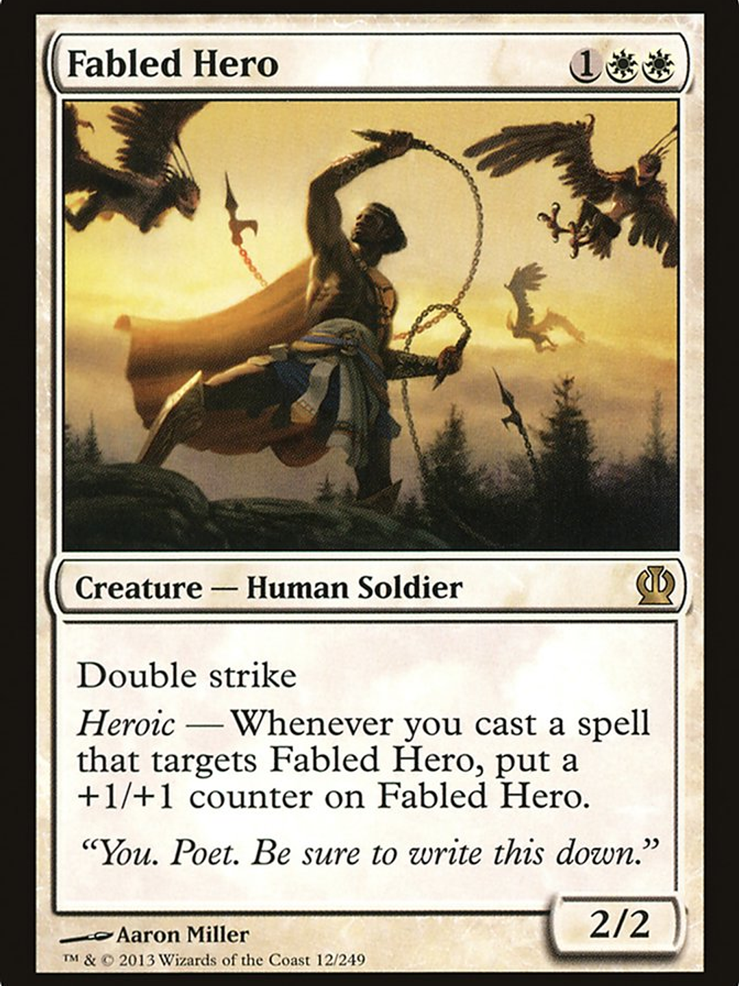 Fabled Hero (Theros) 1
