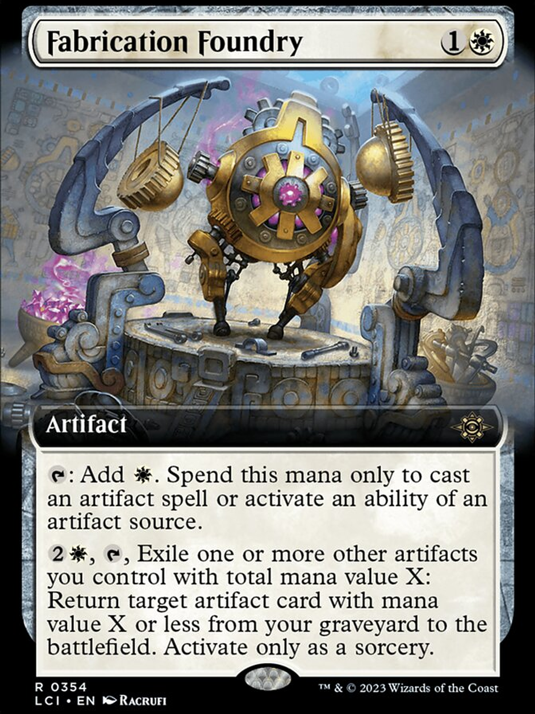 Fabrication Foundry (The Lost Caverns of Ixalan) 1