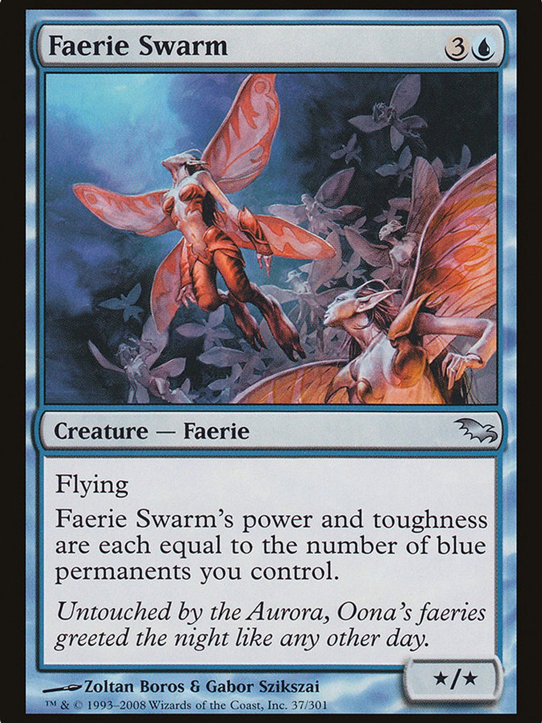 Faerie Swarm (Shadowmoor) 1