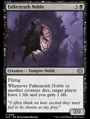 Falkenrath Noble (The Lost Caverns of Ixalan Commander)