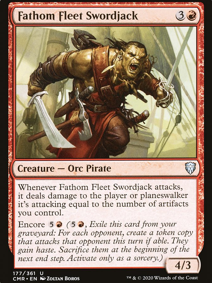 Fathom Fleet Swordjack (Commander Legends) 1