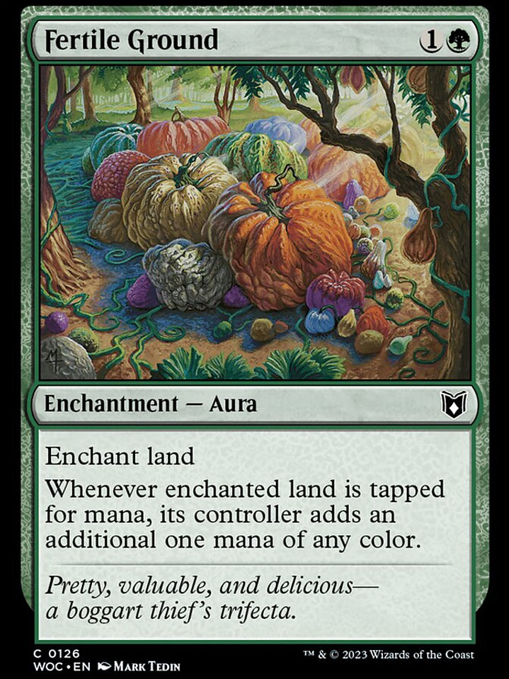Fertile Ground (Wilds of Eldraine Commander) 1