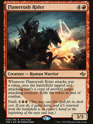 Flamerush Rider (Fate Reforged Promos)