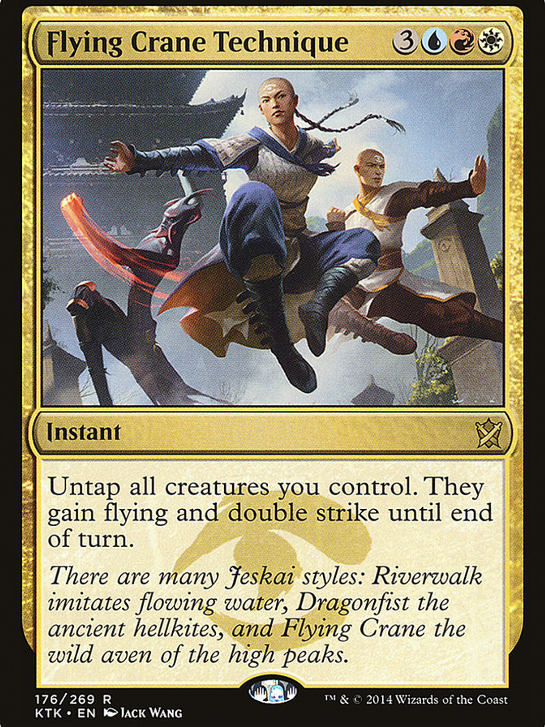 Flying Crane Technique (Khans of Tarkir) 1