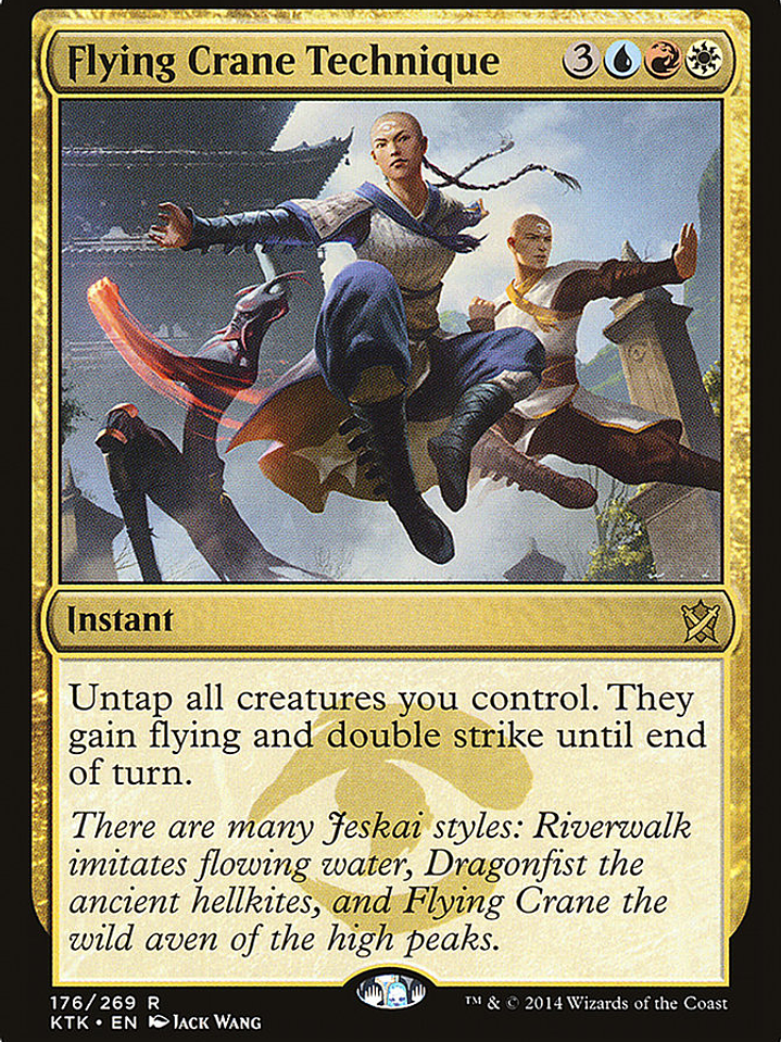 Flying Crane Technique (Khans of Tarkir) 1