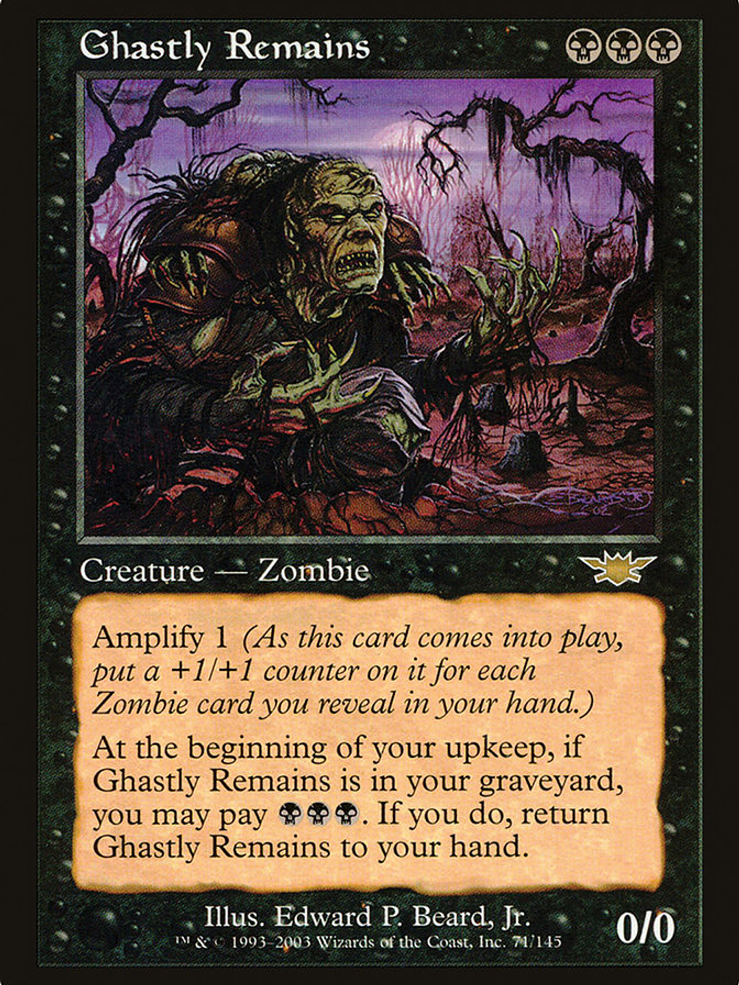 Ghastly Remains (Legions) 1