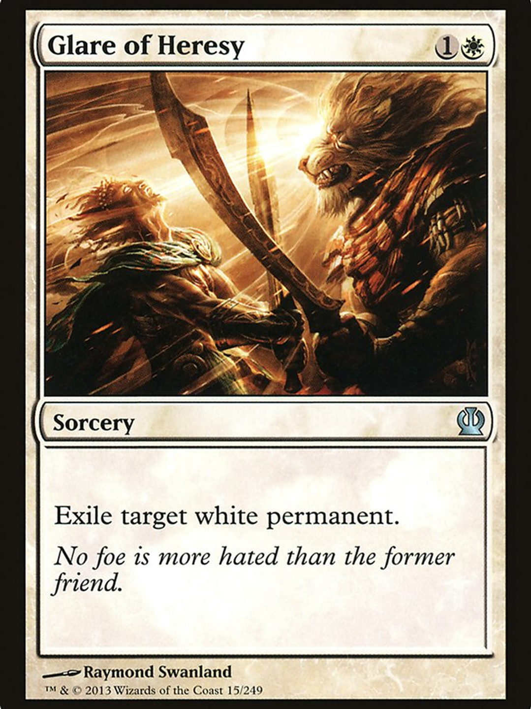 Glare of Heresy (Theros) 1