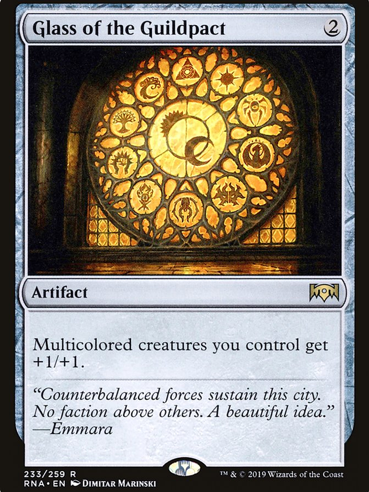 Glass of the Guildpact (Ravnica Allegiance) 1