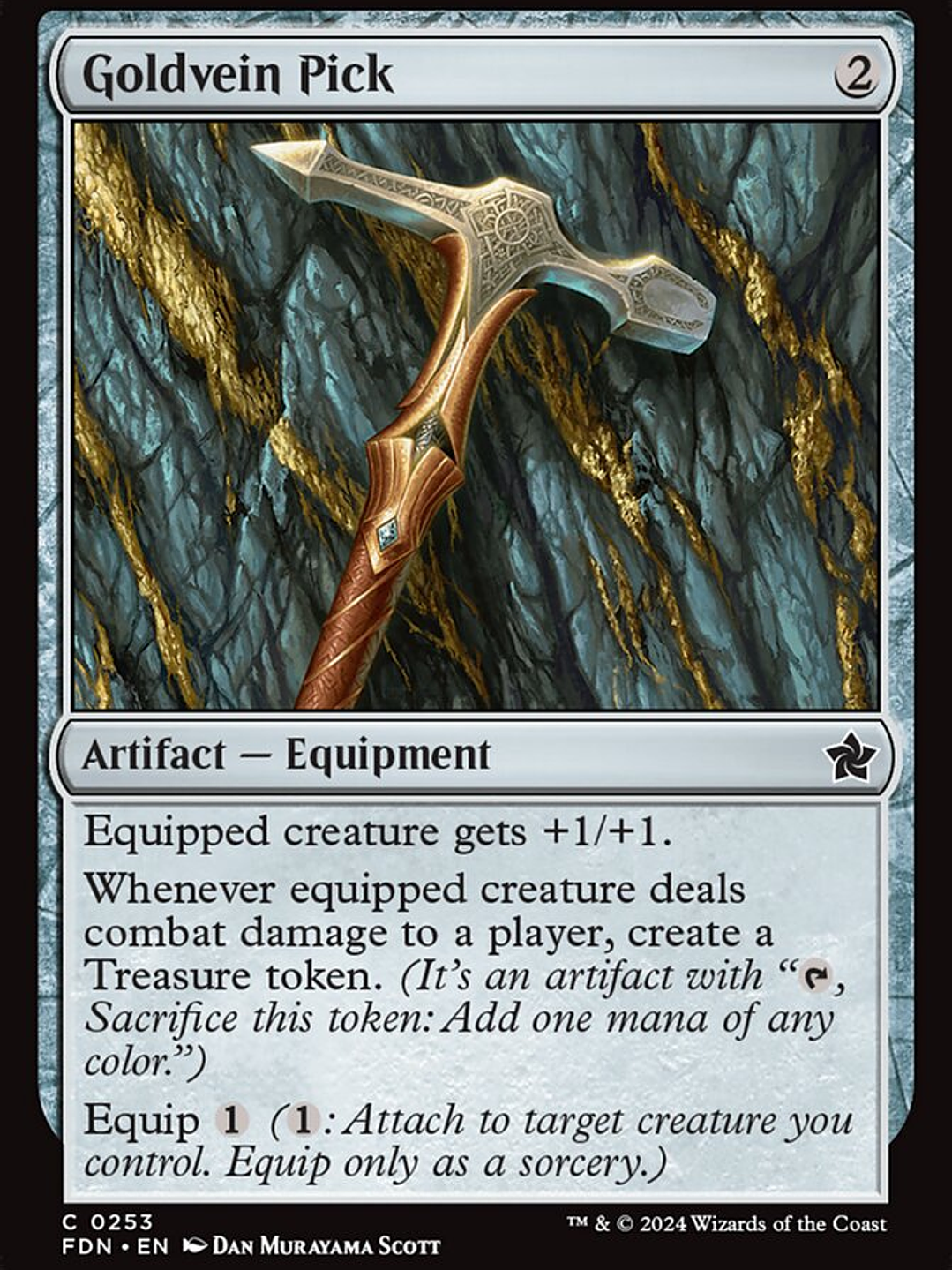 Goldvein Pick (Foundations) 1