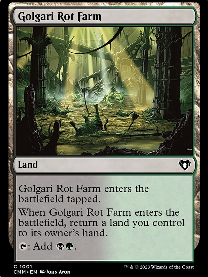 Golgari Rot Farm (Commander Masters) 1