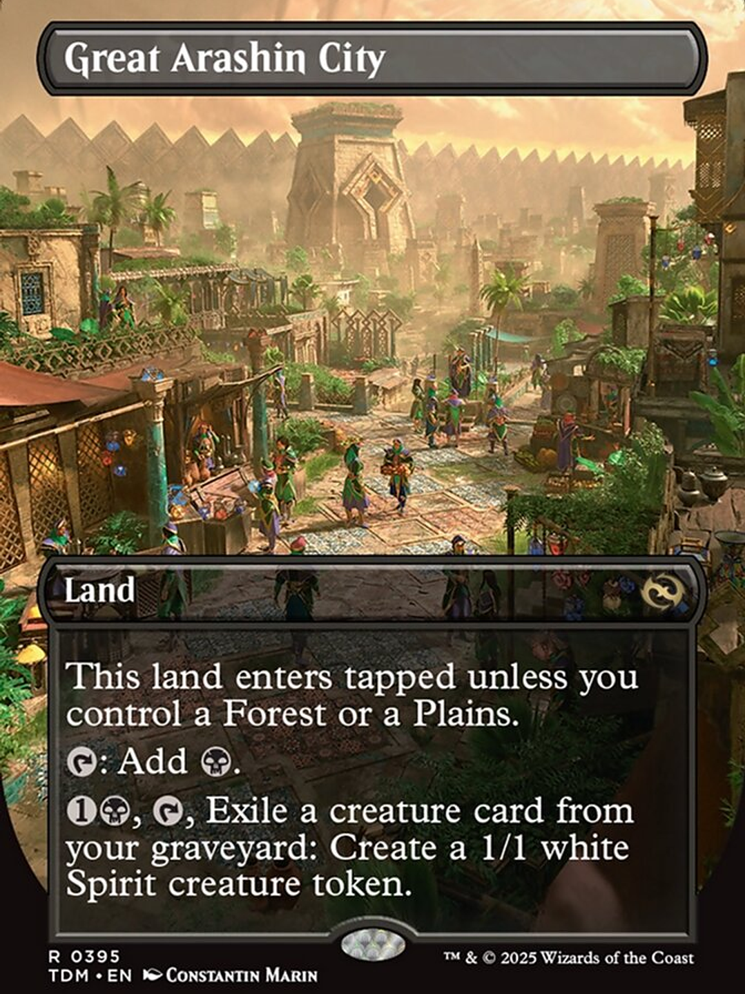 Great Arashin City (Tarkir: Dragonstorm) 1