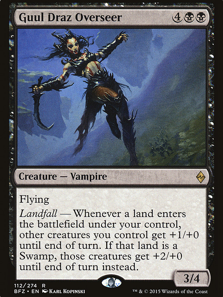 Guul Draz Overseer (Battle for Zendikar) 1