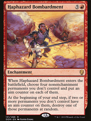 Haphazard Bombardment (Dominaria)