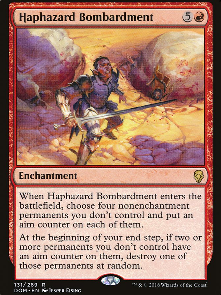 Haphazard Bombardment (Dominaria) 1