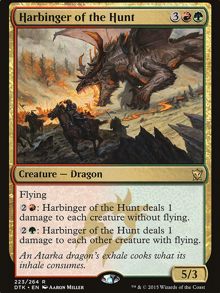 Harbinger of the Hunt (Dragons of Tarkir) 1