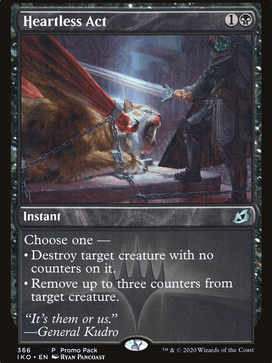 Heartless Act (Ikoria: Lair of Behemoths) 1