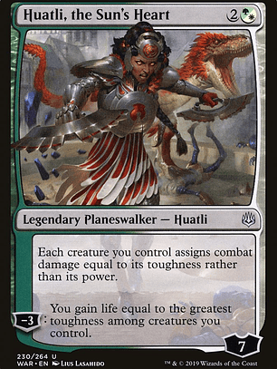 Huatli, the Sun's Heart (War of the Spark)