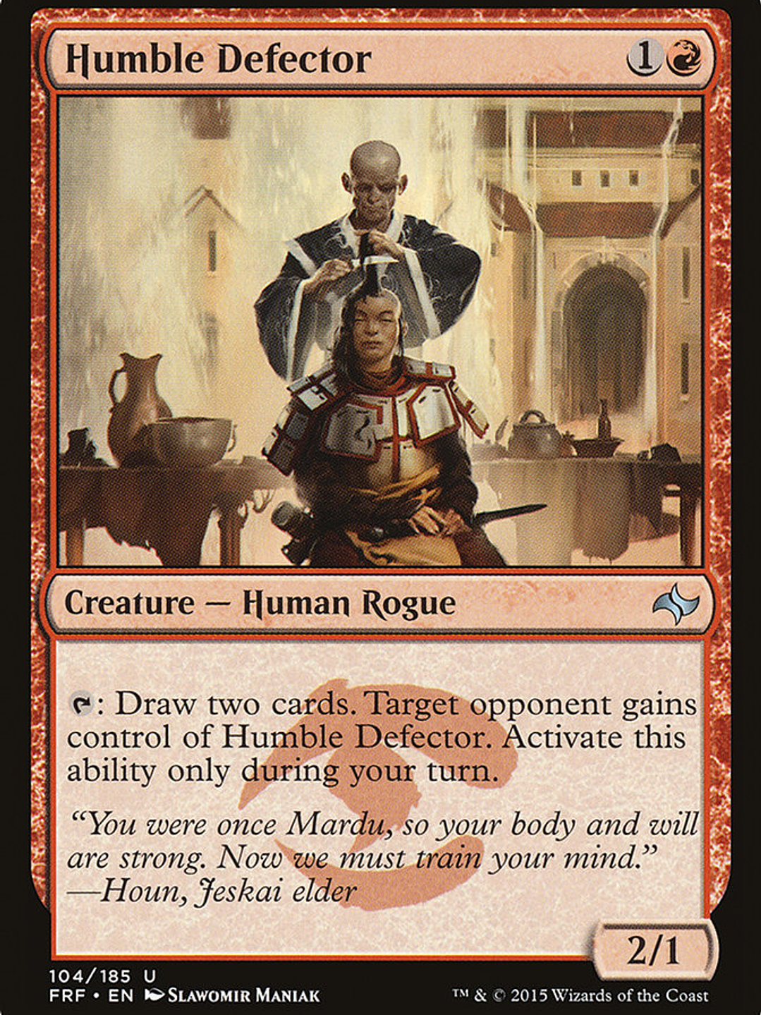 Humble Defector (Fate Reforged) 1