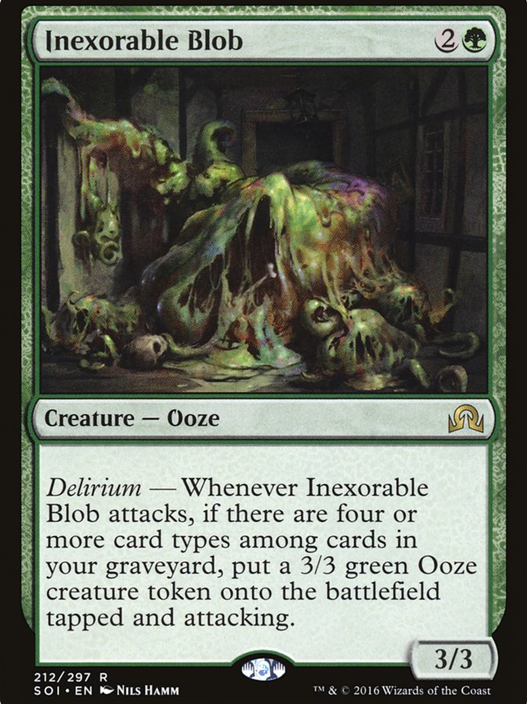 Inexorable Blob (Shadows over Innistrad) 1