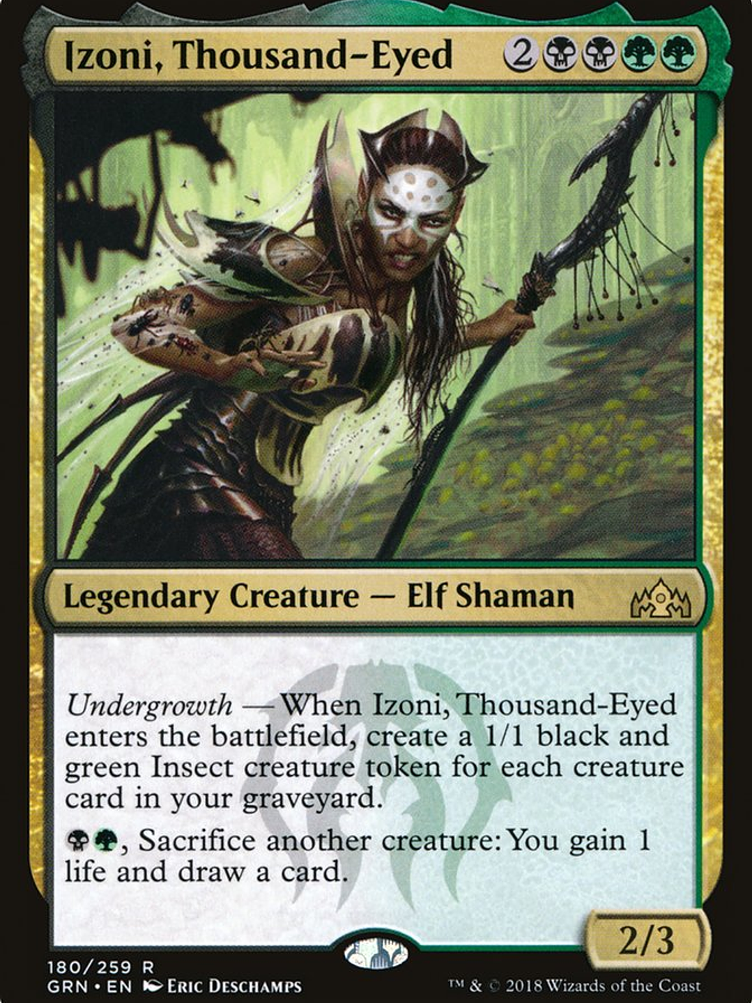 Izoni, Thousand-Eyed (Guilds of Ravnica) 1