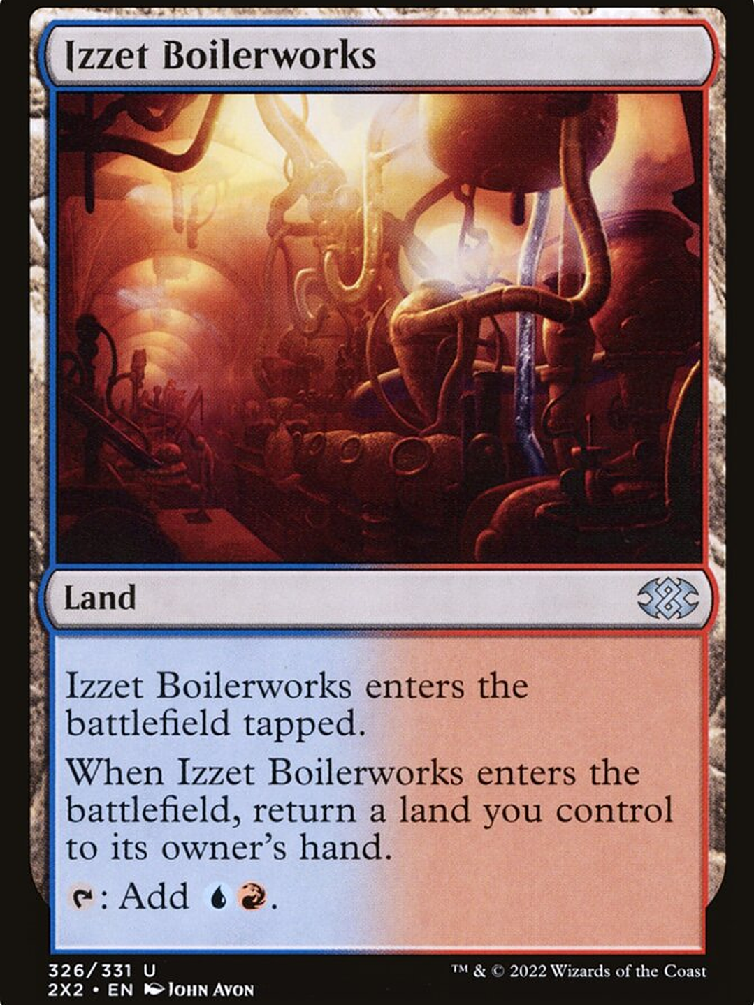Izzet Boilerworks (Double Masters 2022) 1