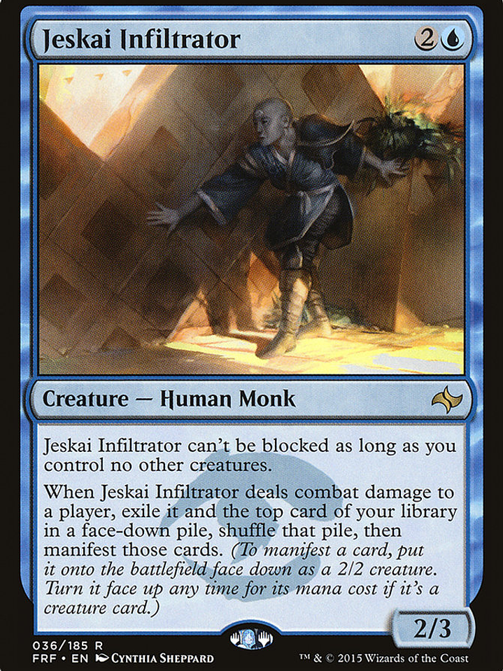 Jeskai Infiltrator (Fate Reforged) 1