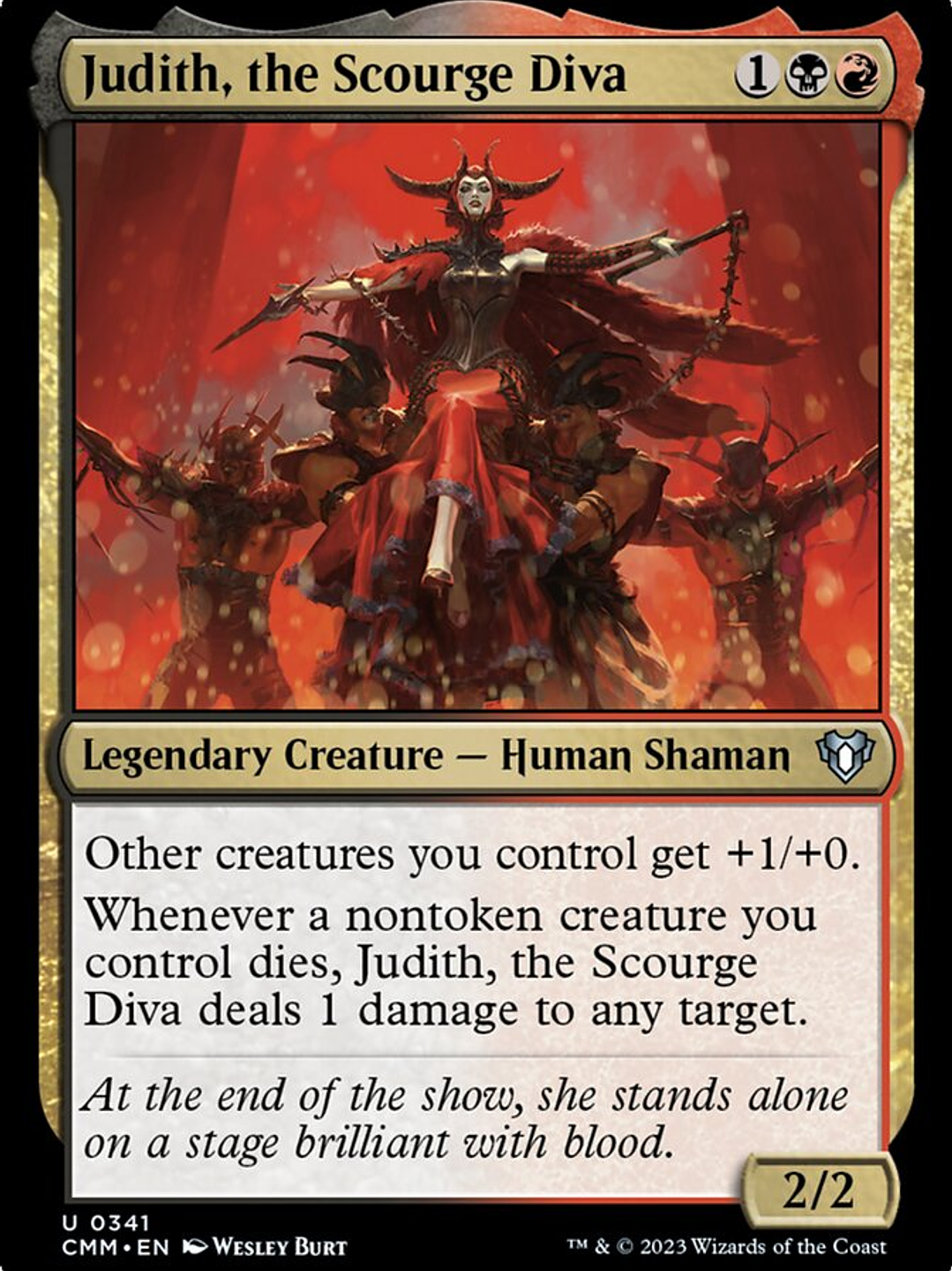 Judith, the Scourge Diva (Commander Masters) 1