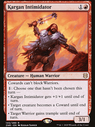 Kargan Intimidator (Zendikar Rising)