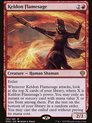 Keldon Flamesage (Dominaria United)