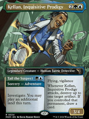 Kellan, Inquisitive Prodigy // Tail the Suspect (Murders at Karlov Manor)